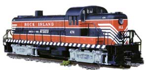 Rock Island Alco RS-3 diesel locomotive