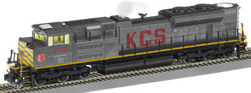 Kansas City Southern diesel loco