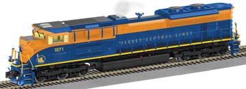 Central of New Jersey SD-70 diesel loco