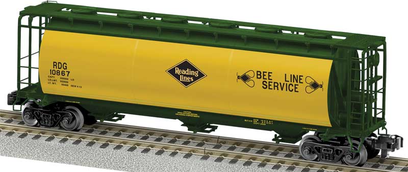 Reading cylindrical hopper