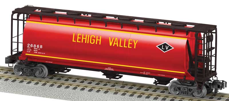 Lehigh Valley Lines cylindrical hopper car