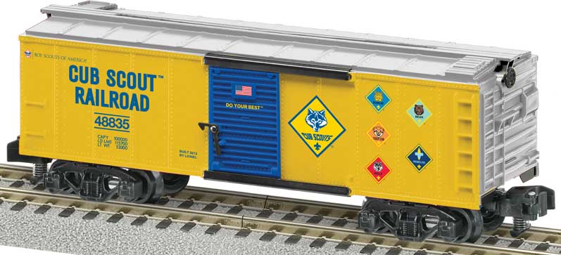 Cub Scout box car