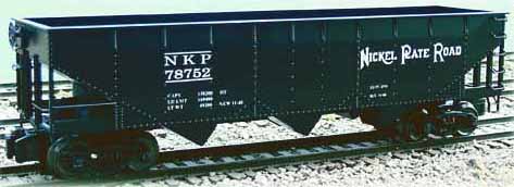Nickel Plate Road 3-bay hopper
