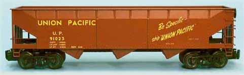 Union Pacific 3-bay hopper