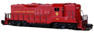 EMD GP-9 diesel locomotive Norfolk & Western