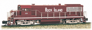 Rock Island GE U25-B diesel locomotive