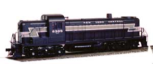 New York Central Alco RS-3 diesel locomotive
