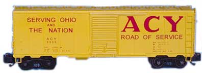American Models' ACY 40-ft. boc car