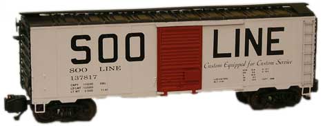 Soo Line 40 ft. box car
