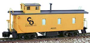 Chesapeake & Ohio wood caboose