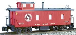 Great Northern wood caboose