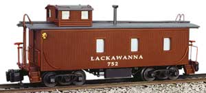 Lackawanna wood caboose
