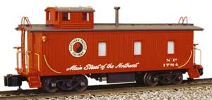 Northern Pacific wood caboose