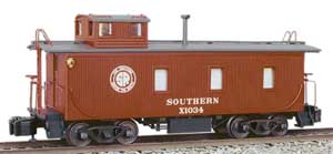 Southern wood caboose
