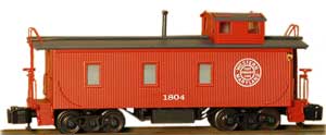 Western Maryland wood caboose