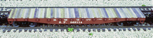 Southern Pacific flat car