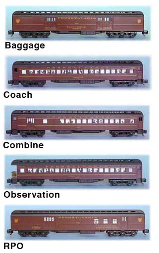 Heavyweight passenger cars