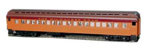 Milwaukee Road heavyweight passenger car