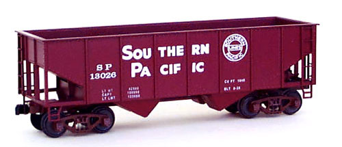 Southern Pacific rib sided hopper