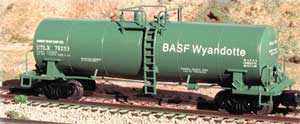 BASF tank car from American Models