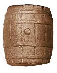 S scale barrel