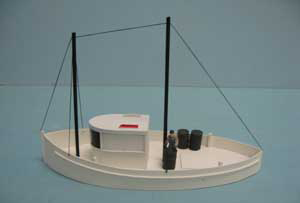 Ocean fishing trawler